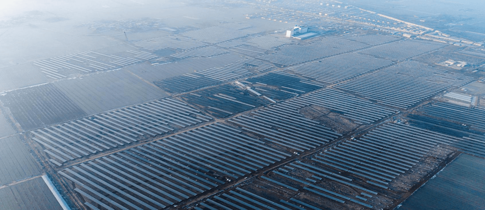 Centralized project-Yanggu County SPIC 65MW agricultural-light complementary photovoltaic project-flat single axis