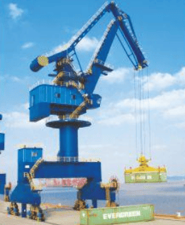 Double-jib Level Luffing Multi-purpose Portal Crane - Nanjing Port-Machinery&Heavy-Industry Manufacture Co., Ltd.
