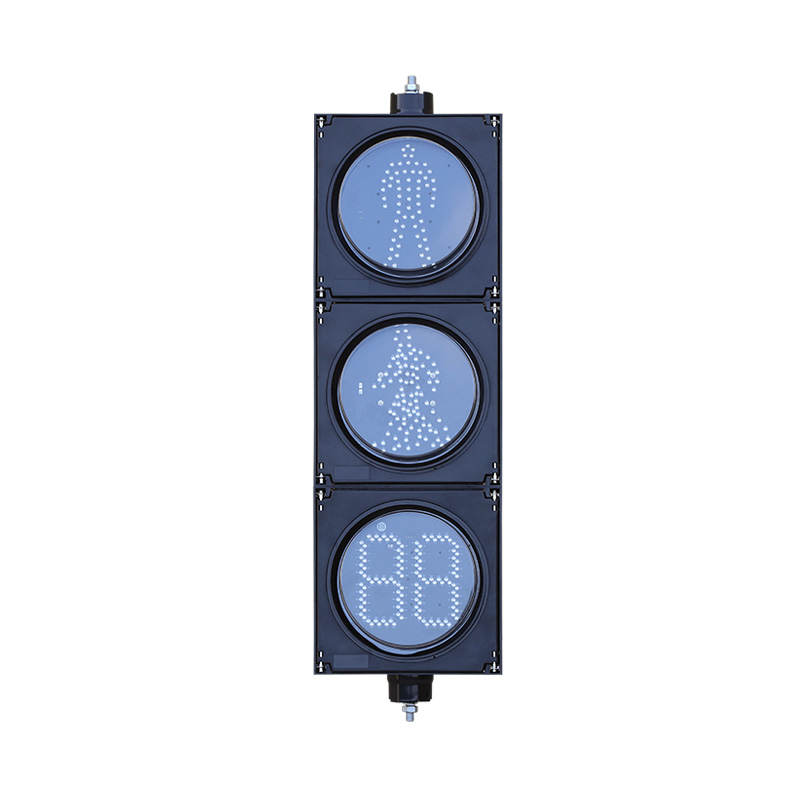 200mm Low Power Pedestrian Traffic Light with Countdown Timer