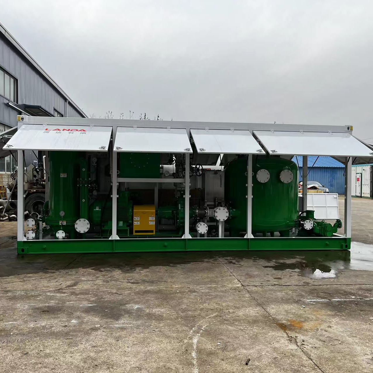 澜达石油清罐设备