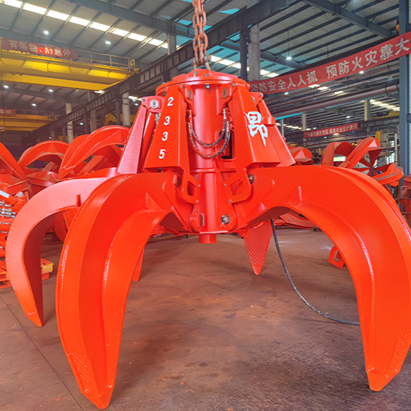 阀控液压多瓣废钢抓斗（垃圾焚烧发电厂专用）