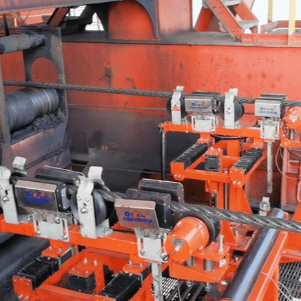 港口钢丝绳在线自动监测系统