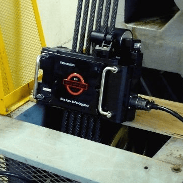 便携式电梯钢丝绳探伤仪