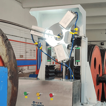 测井电缆在线智慧监测系统