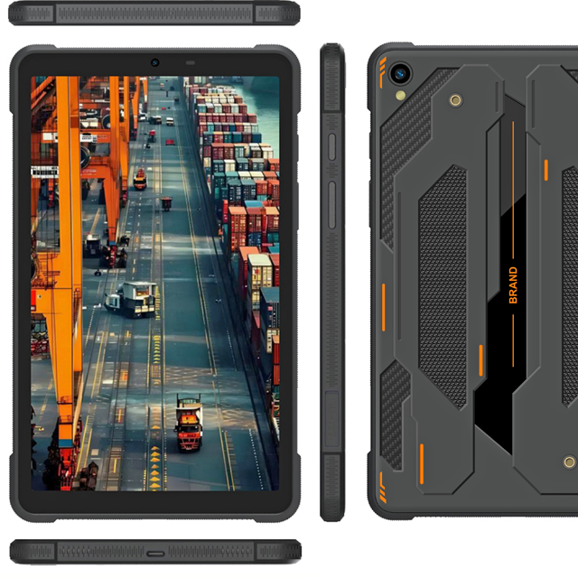 Cheapest Factory 8 Inch IP68 Waterproof Rugged Tablet Android Rugged Tablet with 8+128GB NFC Rugged Tablet PC Waterproof Tablet