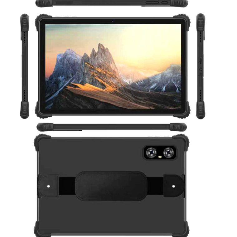 Cheapest Factory 11 Inch Rugged Tablet Android 14 Rugged Tablet with 6+128GB 15000mAh FHD Rugged Tablet PC Waterproof Tablet