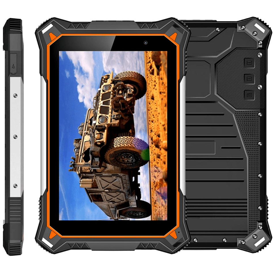 Cheapest Factory 8" IP68 Rugged Tablet Android12 10000mAh 1.2-1.5Meter Dropproof Rugged Tablet With Stylus Pen Rugged Tablet PC