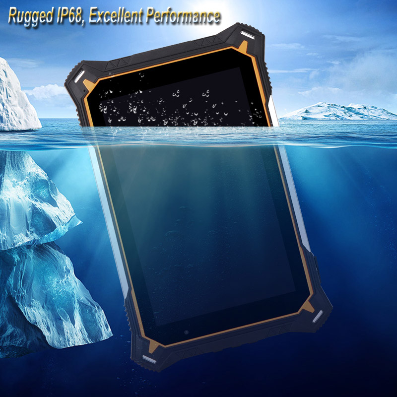 Cheapest Factory 8" IP68 Rugged Tablet Android12 10000mAh 1.2-1.5Meter Dropproof Rugged Tablet With Stylus Pen Rugged Tablet PC