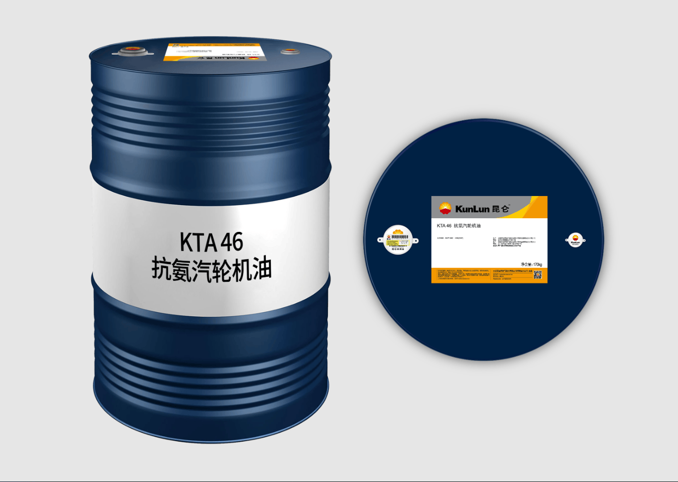 KTA 46 زيت التوربين البخاري المقاوم للأمونيا E454642 (170kg)