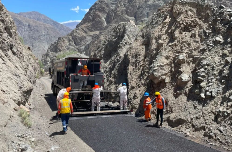 图为线路俯瞰图