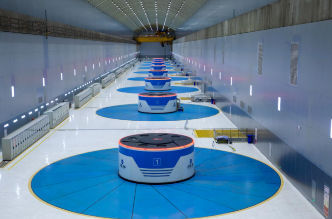 金沙江白鹤滩水电站左岸地下厂房