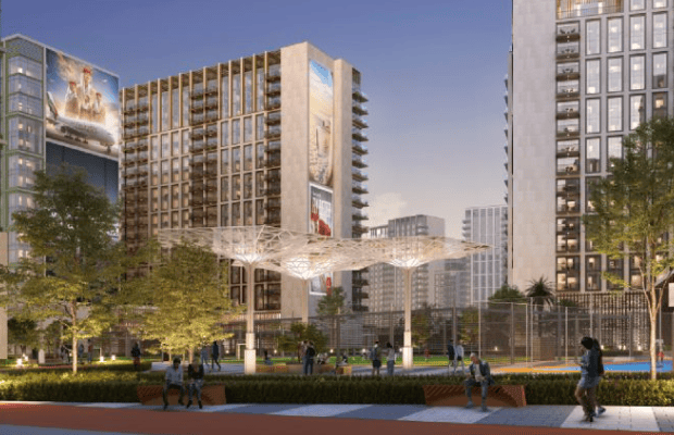 机组人员村将由20栋现代化的住宅楼组成。