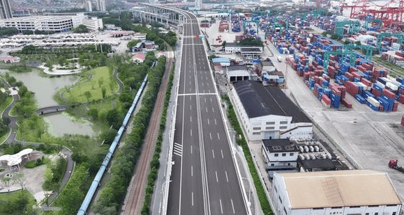 S32申嘉湖高速公路浦星公路出入口新建工程建成通车