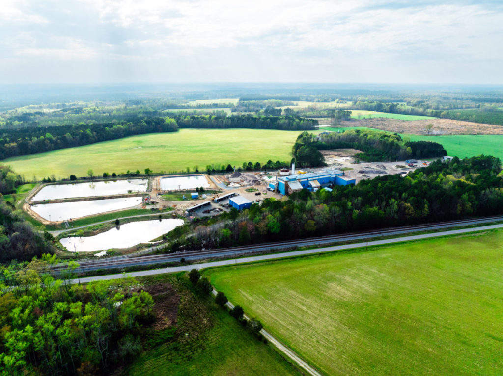 大西洋战略矿业公司位于弗吉尼亚州的矿物加工厂