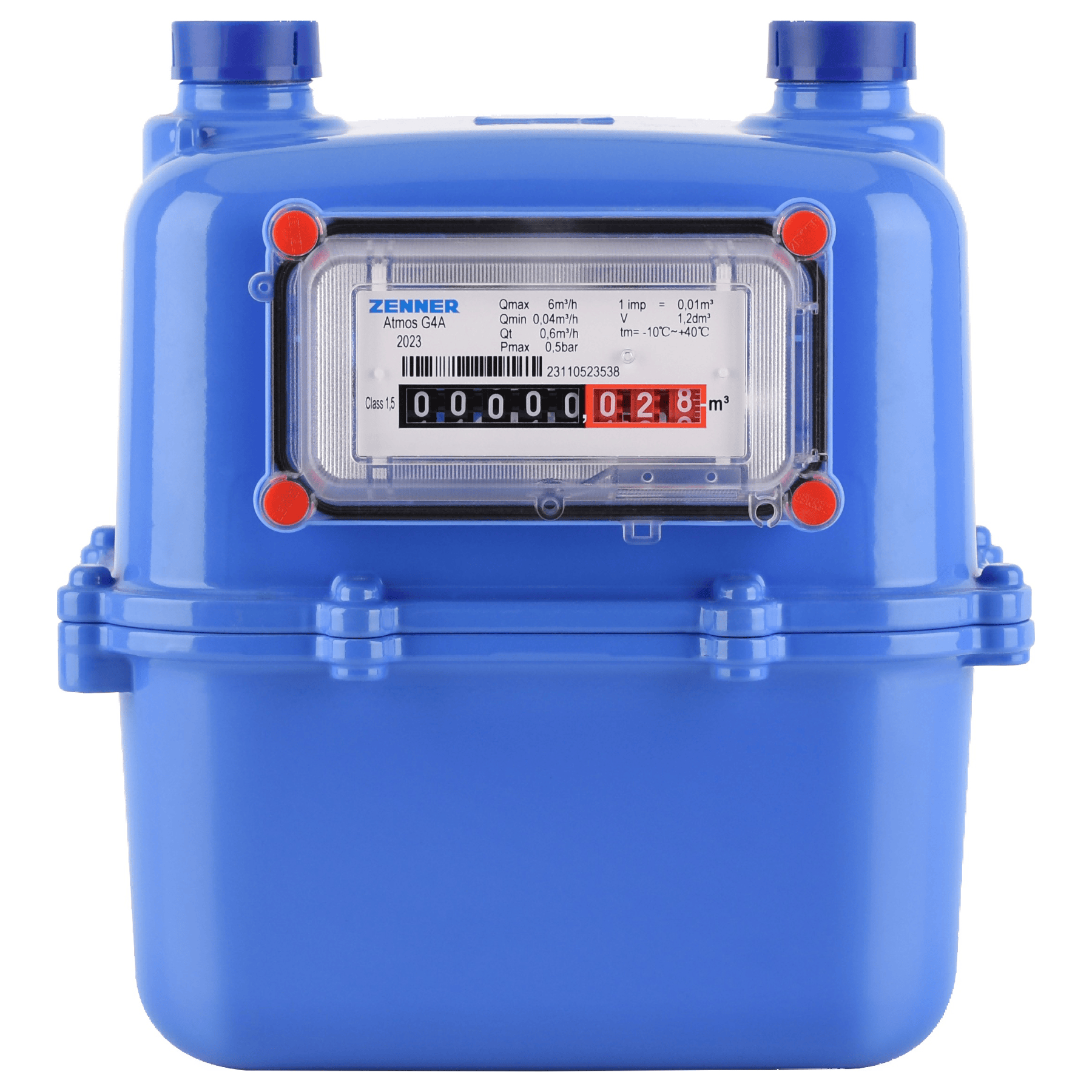 宽量程膜式燃气表