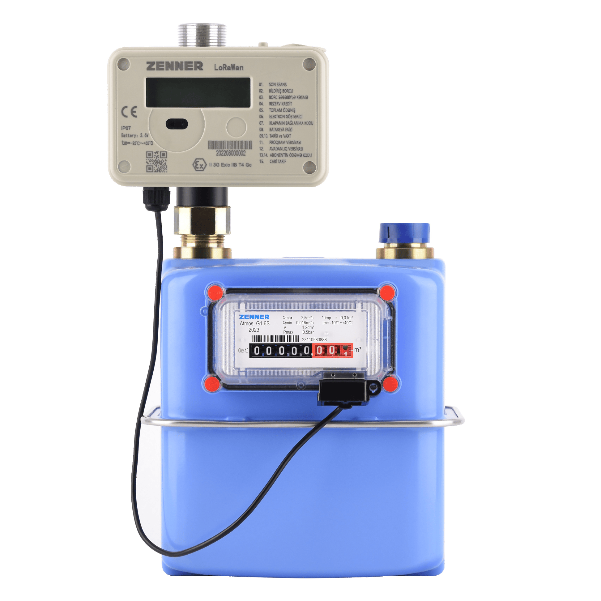 Smart Modular Solution Gas Meter