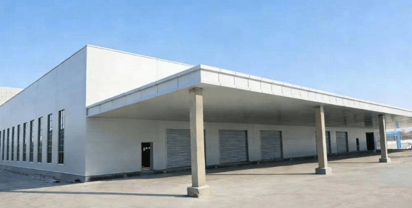 建设中的徐州观音机场国际货运站