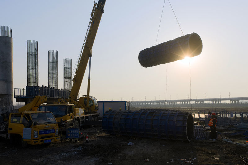 项目施工现场。