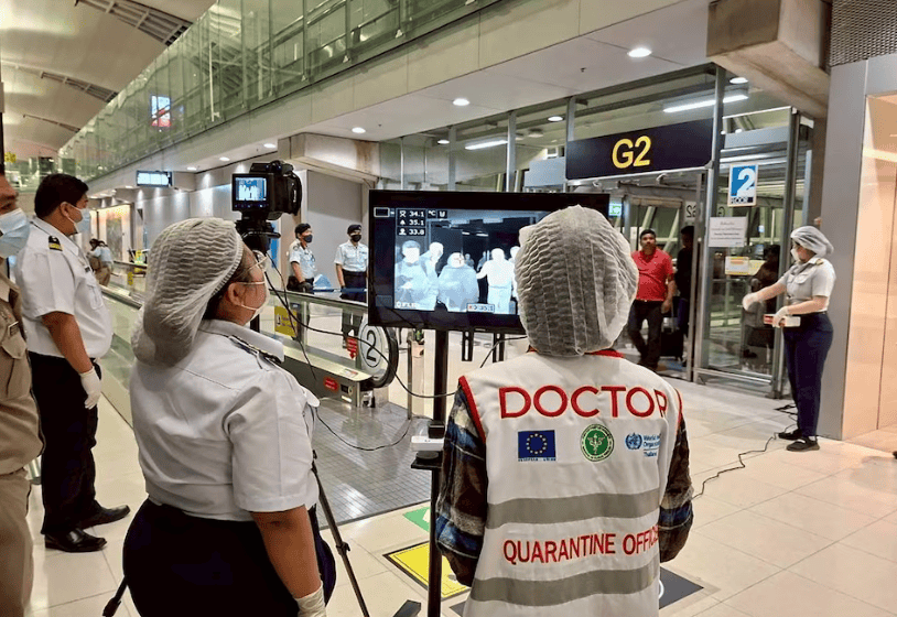 国家国际卫生条例联络点向世卫组织通报了巴拉萨特一家私立医院确诊的两例病例