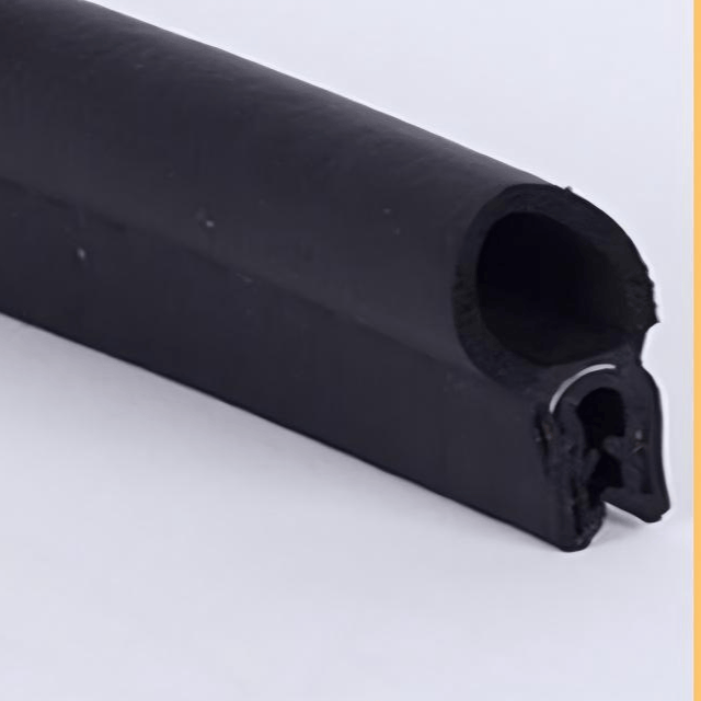 三元乙丙汽车门密封条 钢带骨架密实发泡复合密封条