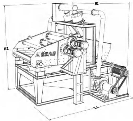 ZKX Series Fine Sand Recovery Integrated Machine