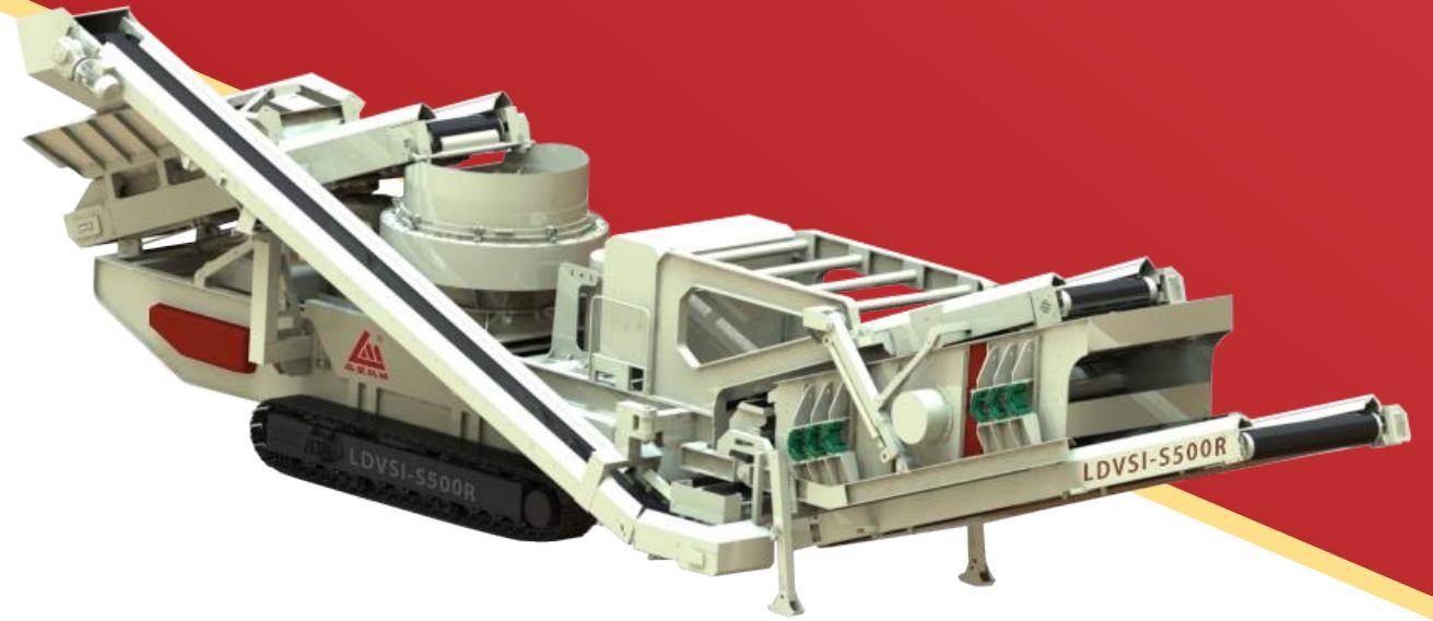 Crawler Vertical Shaft Impact Mobile Crushing Station