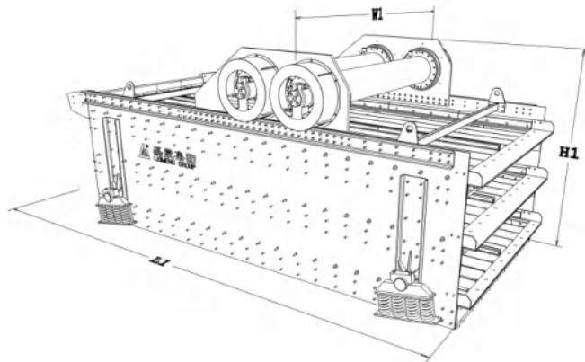 DTS Series Dual-Shaft Elliptical Vibrating Screen