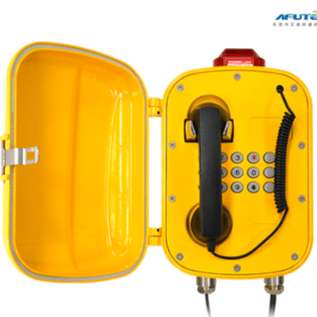矿用工业防爆电话机矿区隧道管廊石油化工厂车间防水防潮防爆防尘壁挂式IP网络电话机