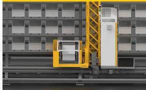 料箱堆垛机立库系统