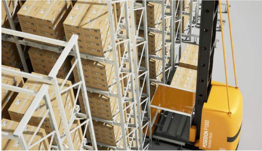 托盘仓储机器人立库系统