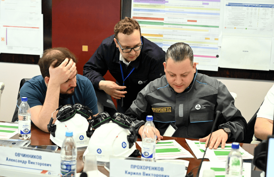 图为俄罗斯数字化企业生产系统评审现场（来源：巴拉科沃 - Balakovo核电站）