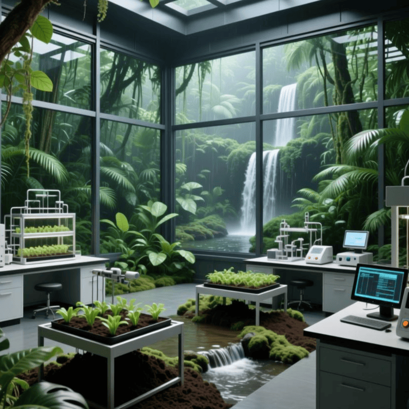 雨林环境模拟实验室