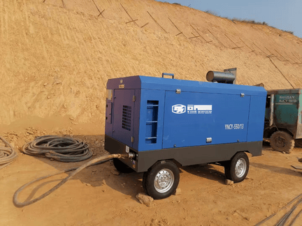 KUNTECH-柴油动力螺杆空压机