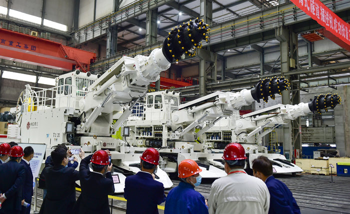 中信重工掘进装备 隧道工程盾构机