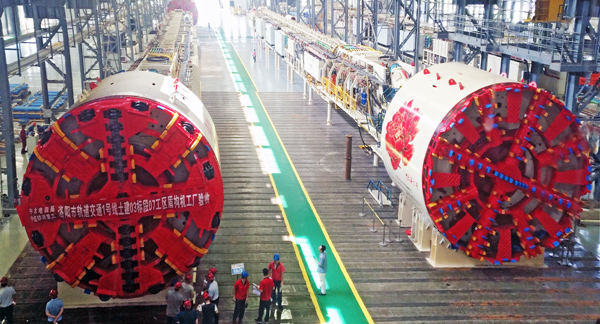 中信重工掘进装备 隧道工程盾构机