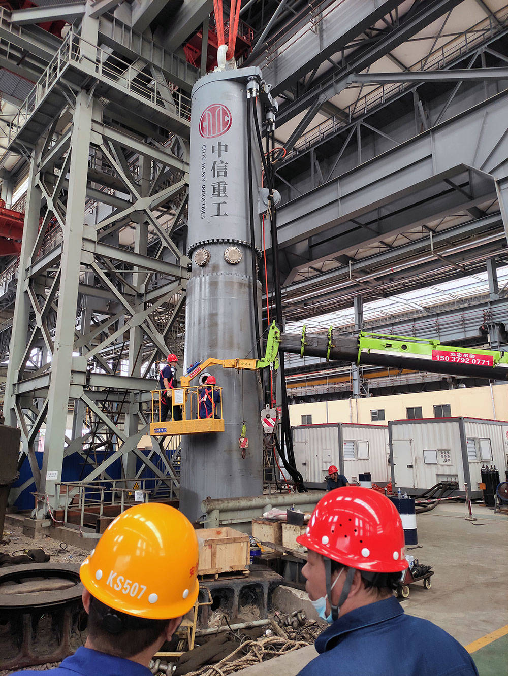 中信重工海上风力发电设备 液压打桩锤