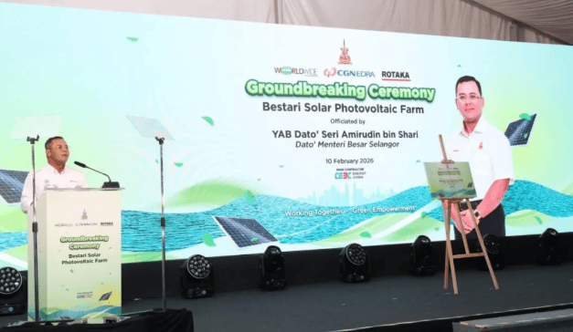 雪兰莪州州务大臣阿米鲁丁・沙里现场致辞