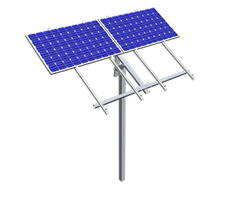 MRac地面单立柱光伏支架系统