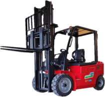Empilhadeira Elétrica de Contrapeso com Quatro Rodas e Tração Simples EF330A
