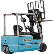 Empilhadeira Elétrica de Contrapeso com Três Pontos e Tração Simples EF420E