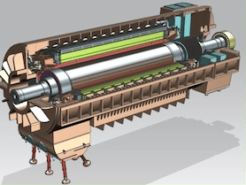 1100MW水氢氢核电发电机（QFSN-1100-4）