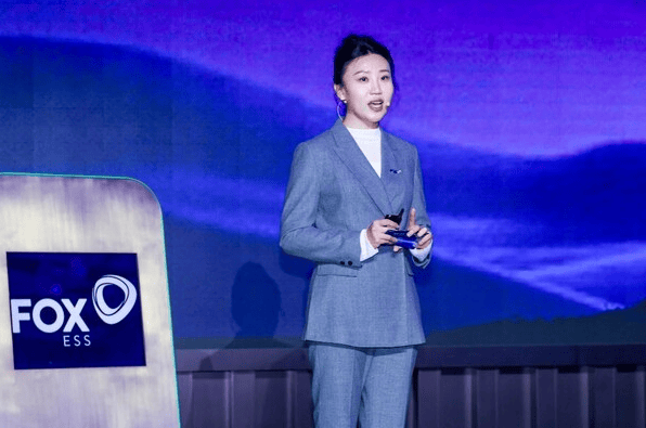 麦田能源采购部总监王媛发表讲话