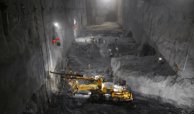 两河口抽蓄电站地下厂房开挖基本完成