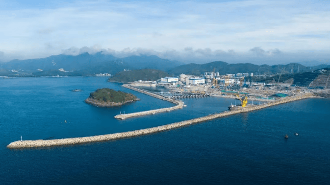 中广核广东太平岭核电项目“华龙一号“建设现场