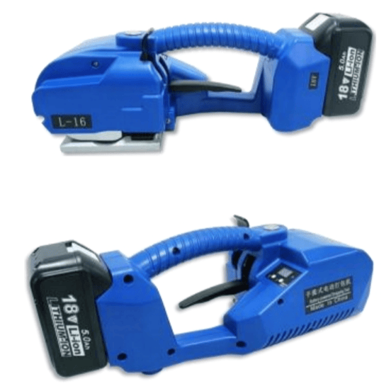 L-16 Handheld Electric Strapping Tool | PP PET Packaging Tool for Logistics Warehouse,Powerful handheld electric strapping tool for efficient logistics, warehouse and express packaging.