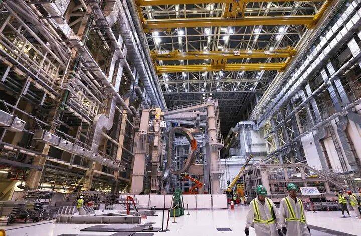 2024年拍摄的中广核欧洲能源公司位于法国南部阿萨克的风电场。