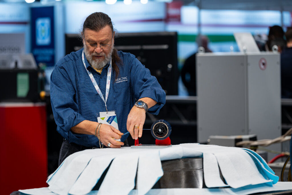 Aerovac during a Live Demo at JEC World 2026