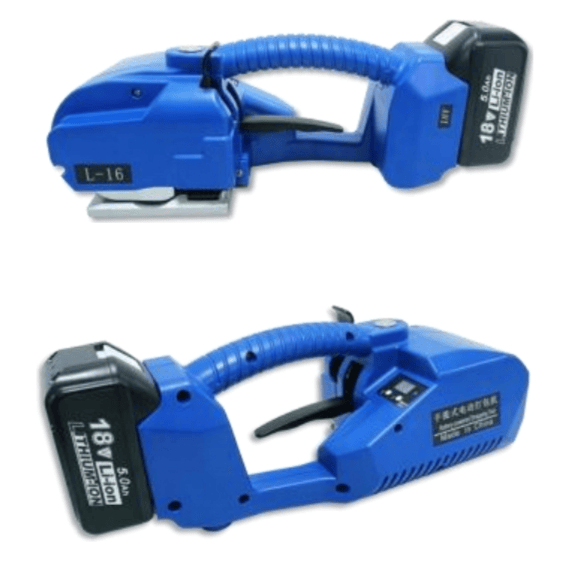 L-16 Handheld Electric Strapping Tool | PP PET Packaging Tool for Logistics Warehouse,Powerful handheld electric strapping tool for efficient logistics, warehouse and express packaging.