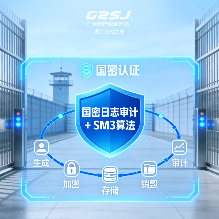 国密日志审计功能为司法监狱门禁场景提供稳定可靠的日志安全管理与技术支持