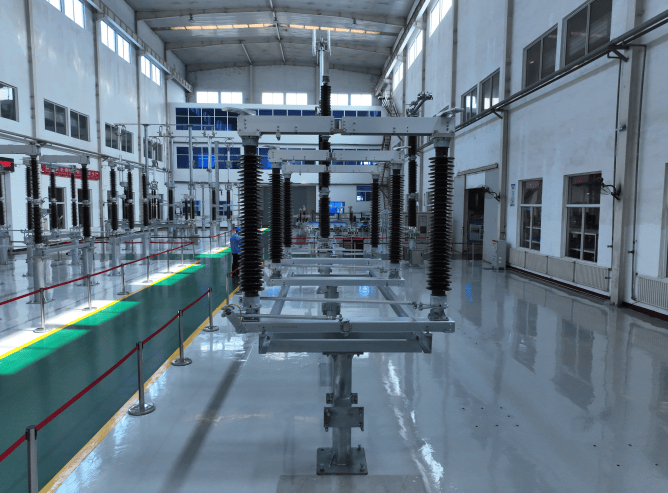 GW4-40.5/72.5/126/145/170/252/363/420系列双柱水平旋转式高压交流隔离开关